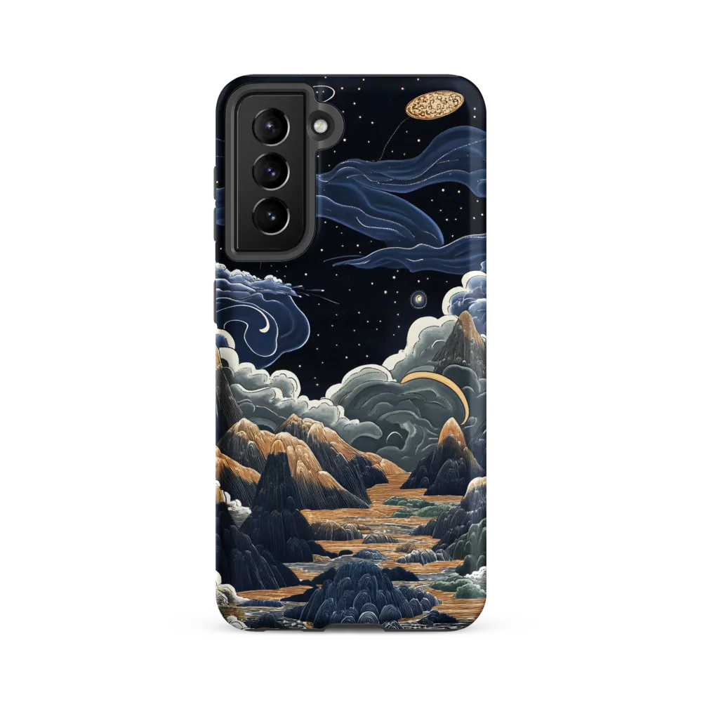 Celestial Harmony: Peaks and Planets