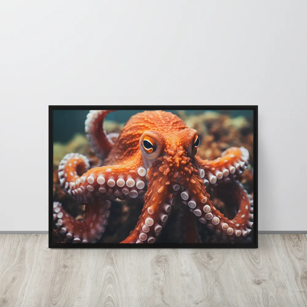 Curious Depths | Canvas with Black Frame | 20″×30″