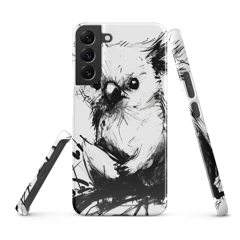 Whimsical Koala in Ink