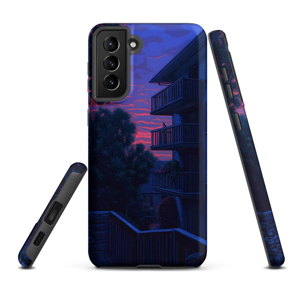 Urban Serenity at Dusk
