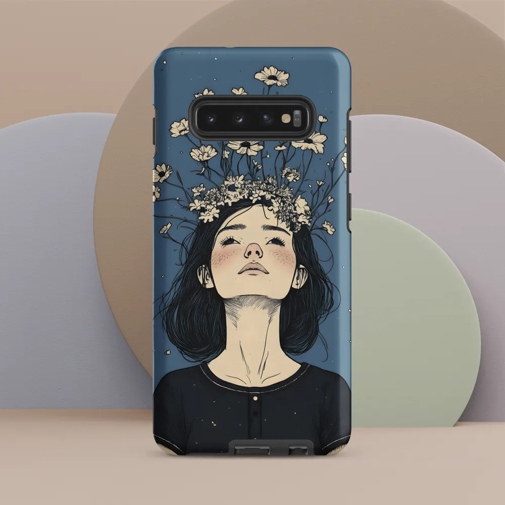 Floral Serenity: A Portrait of Tranquility
