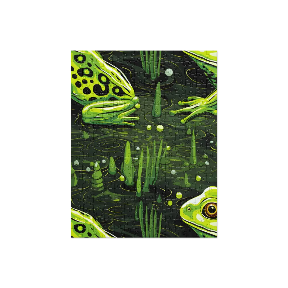 Green Harmony: Life Beneath the Surface | Jigsaw Puzzle | 252/520 pieces