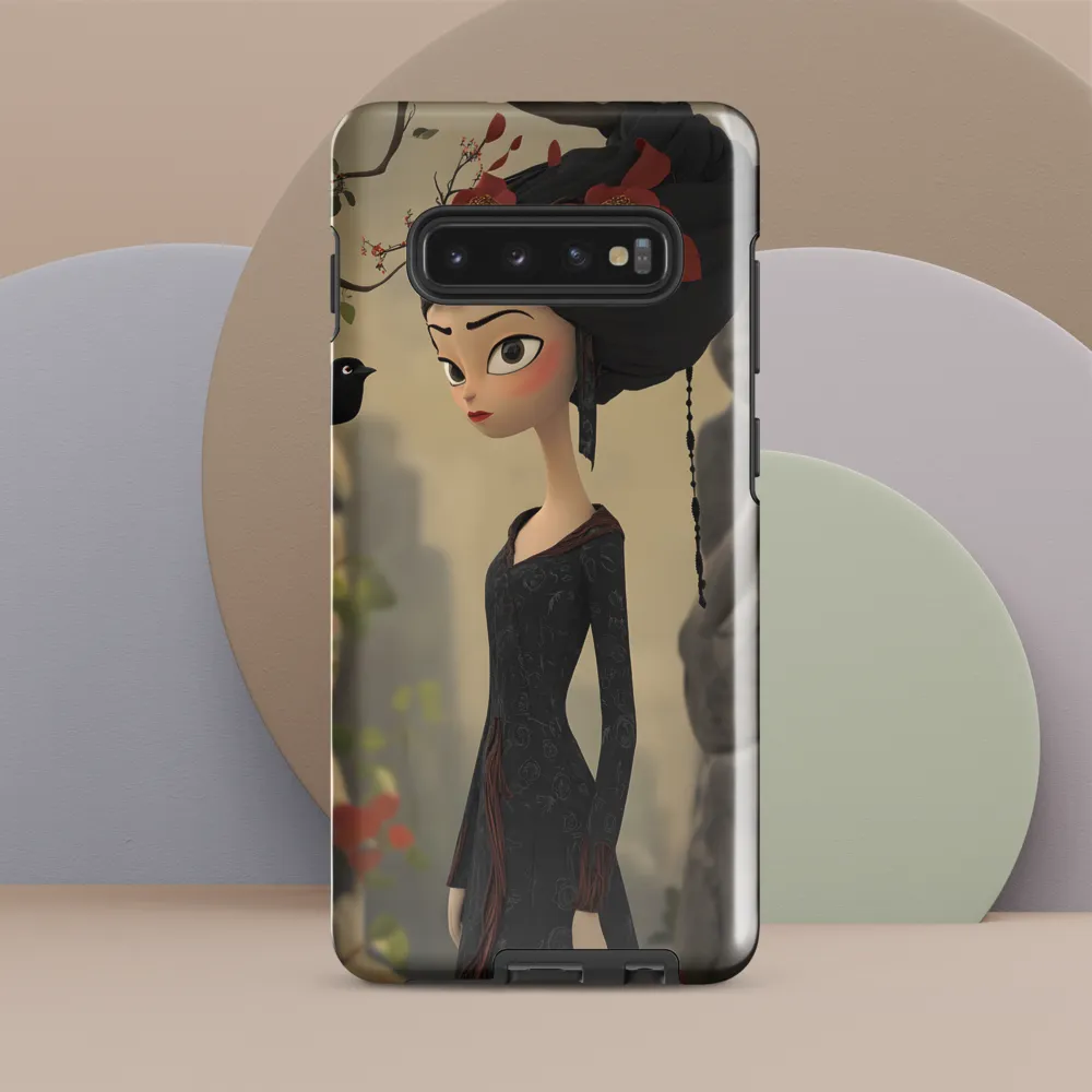 Whispers of Elegance | Phone Case |  S10 Plus | Tough Case | Glossy