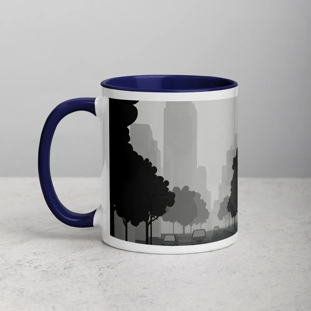 Avenue in Grayscale