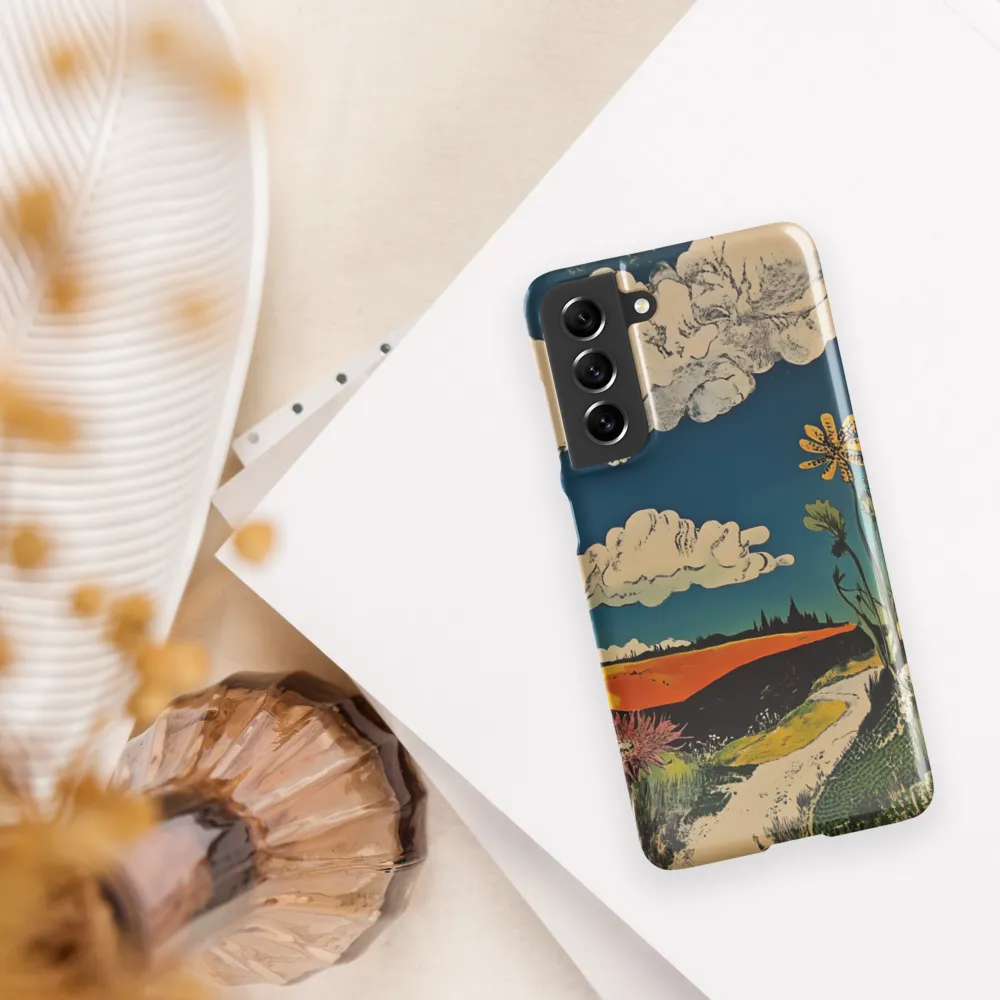 Surreal Blooming Landscape