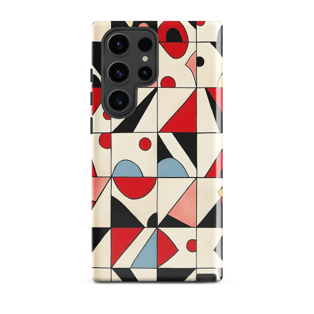 Dynamic Geometric Harmony | Phone Case |  S23 Ultra | Tough Case | Glossy