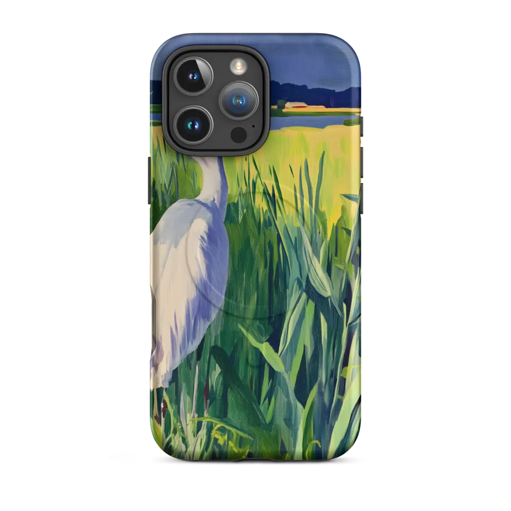 Graceful Presence: The Heron in the Meadow