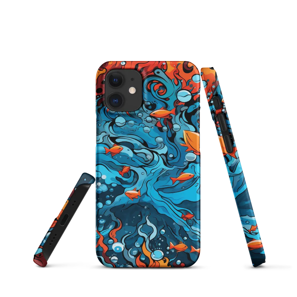 Fluid Harmony: Ocean and Flames