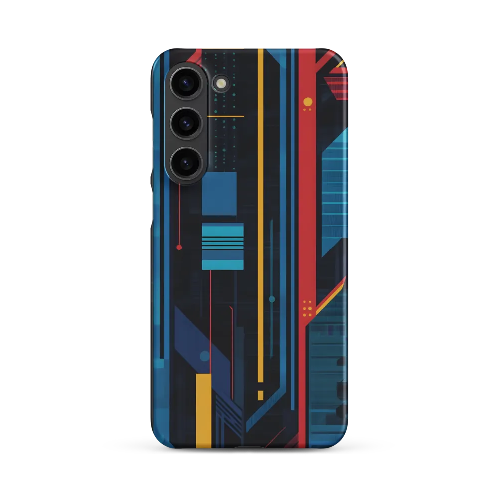 Symphony of Lines | Phone Case |  S23 Plus | Snap Case | Matte