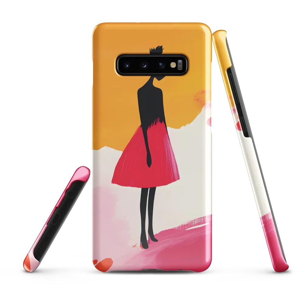 Silhouette Elegance | Phone Case |  S10 Plus | Snap Case | Glossy