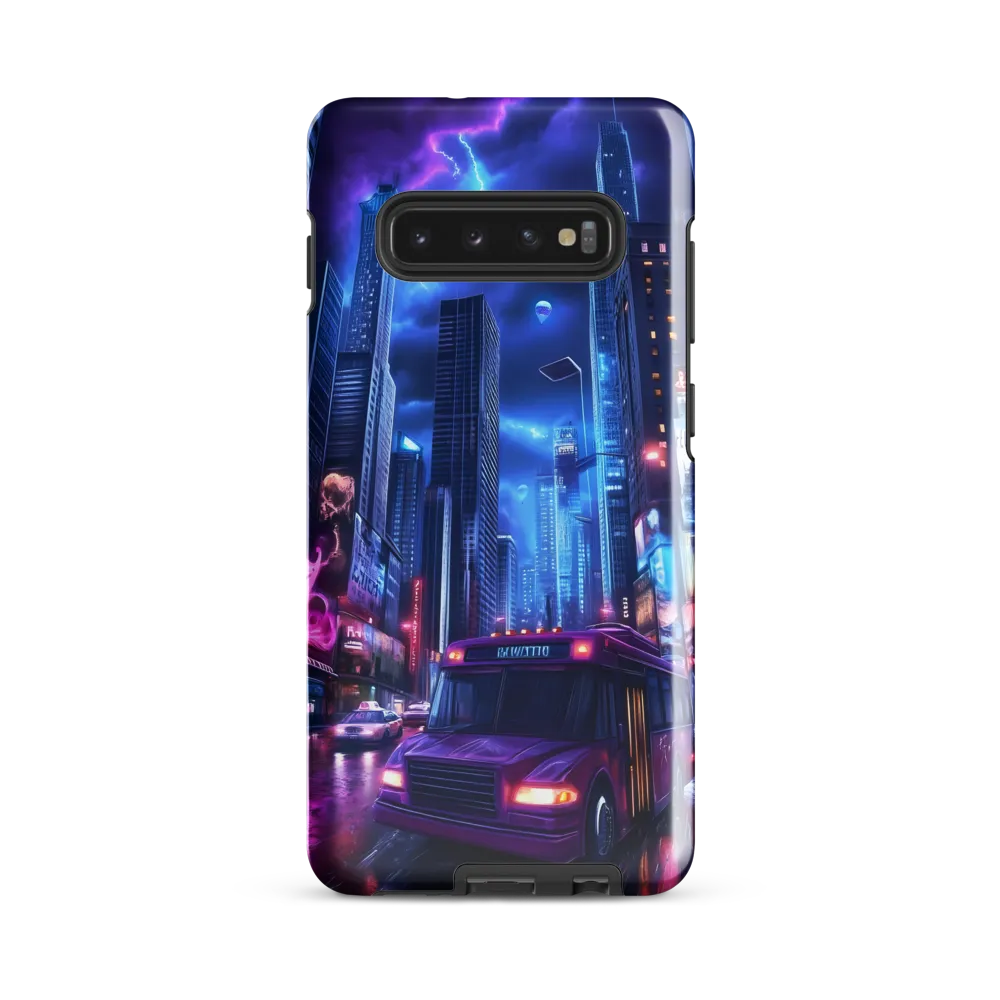 City of Neon Dreams | Phone Case |  S10 Plus | Tough Case | Glossy