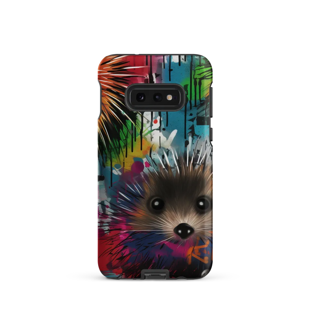Whimsical Hedgehogs in a Kaleidoscopic Wonderland