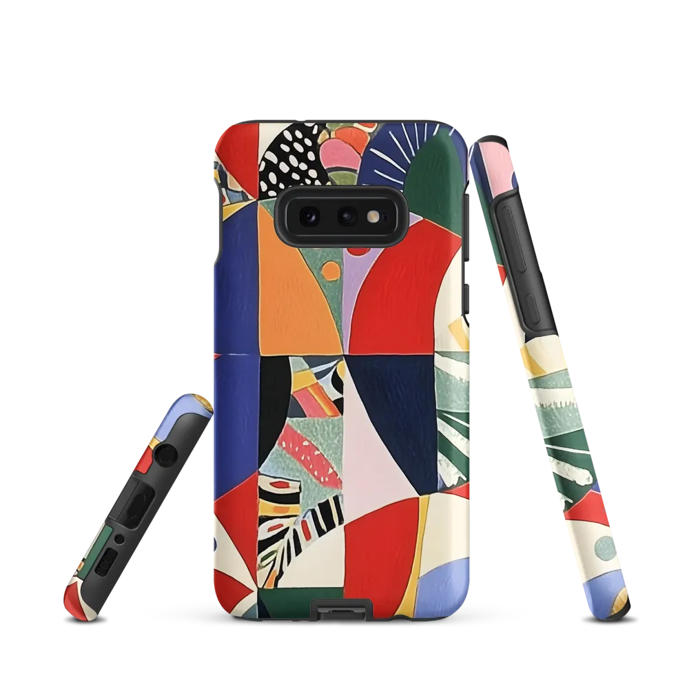 Dynamic Mosaic Symmetry | Phone Case |  S10e | Tough Case | Matte