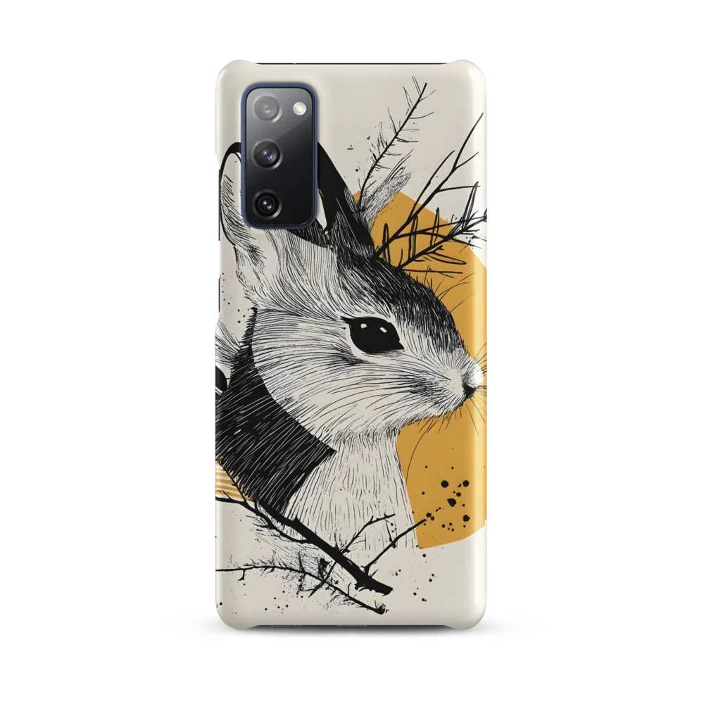 Ethereal Rabbit: A Study in Line Art