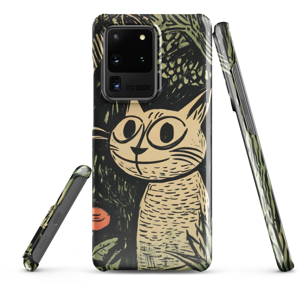 Whimsical Cat in the Forest
