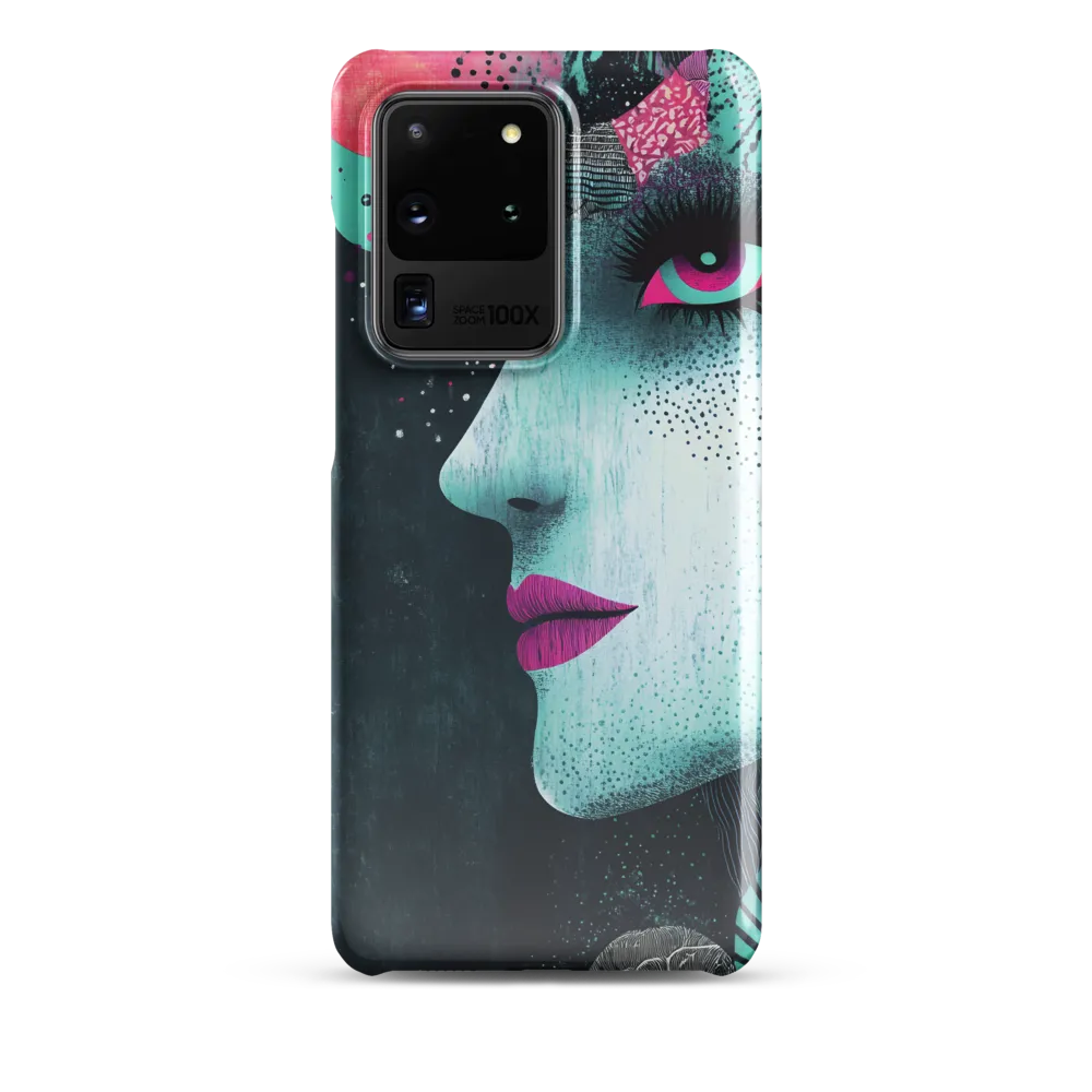 Mystical Beauty in Blue and Pink | Phone Case |  S20 Ultra | Snap Case | Glossy