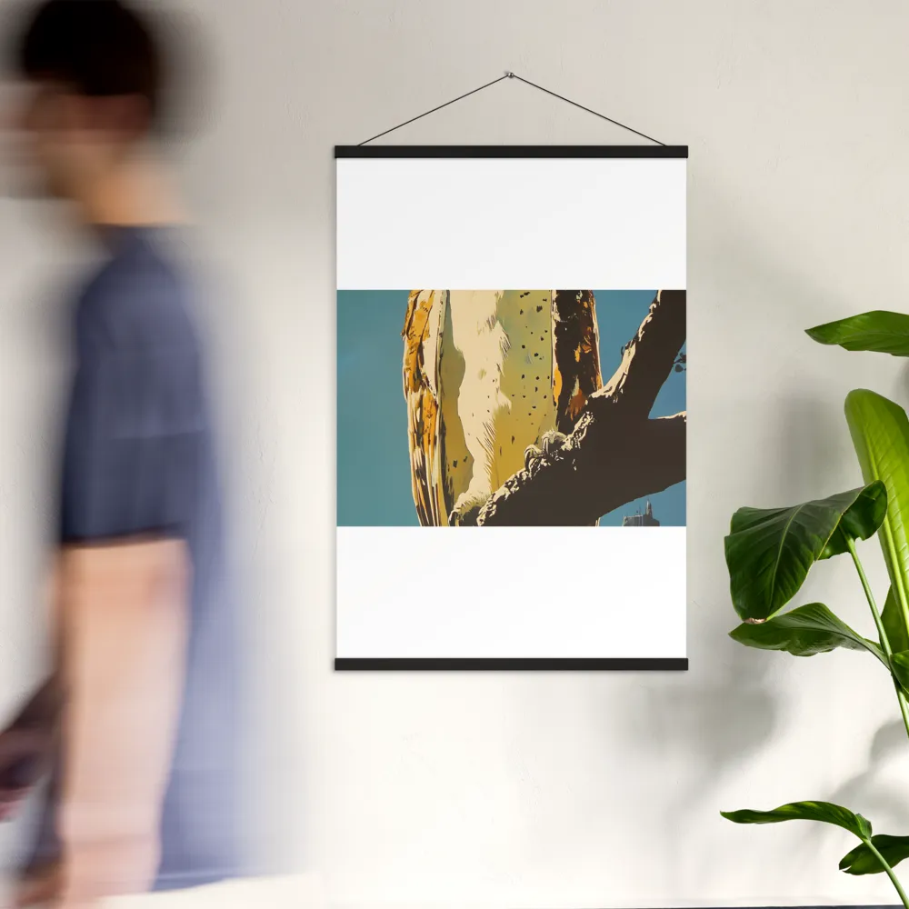 The Guardian of the Urban Wild | Poster With Black Wood Hanger | 24″×36″