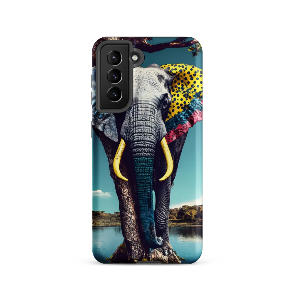 Playful Elegance: The Surreal Elephant