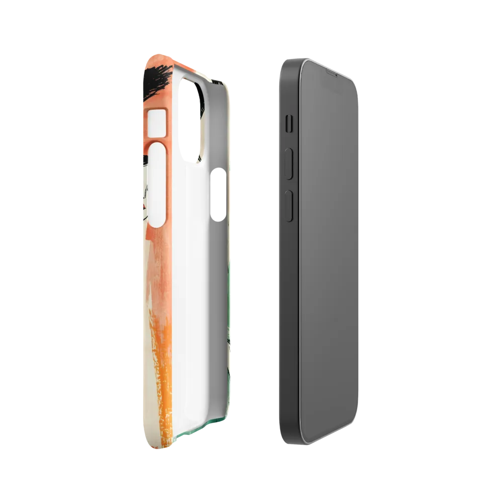 Elegance in Flight | Phone Case |  13 Mini | Snap Case | Matte