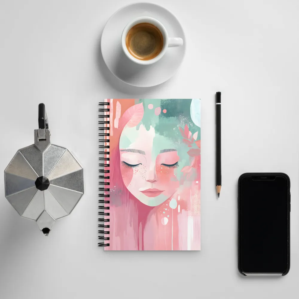 Whispers of Serenity | Spiral Notebook