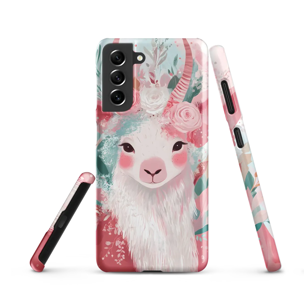 Spring Whimsy: The Floral Goat