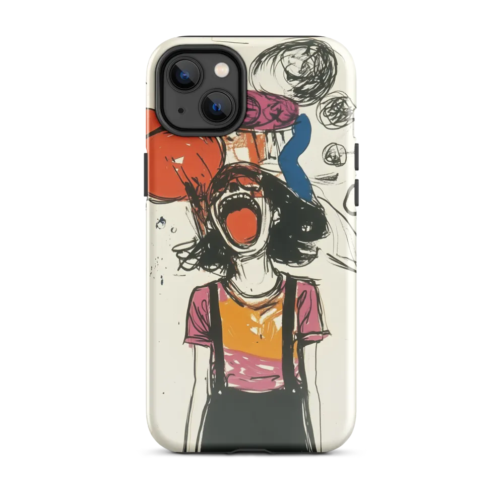 Echoes of Anguish | Phone Case |  14 Plus | Tough Case | Glossy