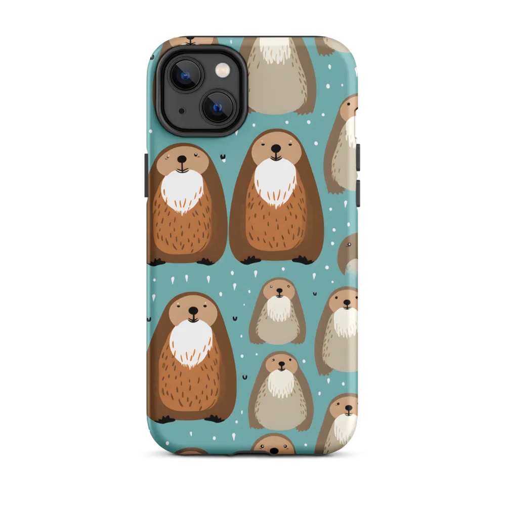 Whimsical Otter Pattern