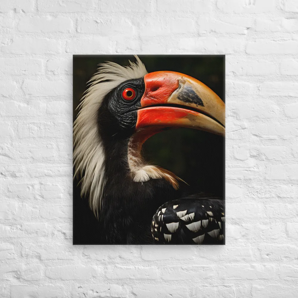 Majesty of the Hornbill | Canvas | 24″×30″