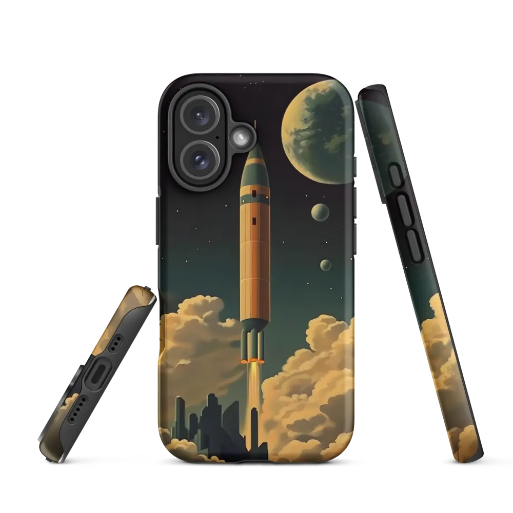 Journey Through the Cosmic Frontier | Phone Case |  16 | Tough Case | Matte