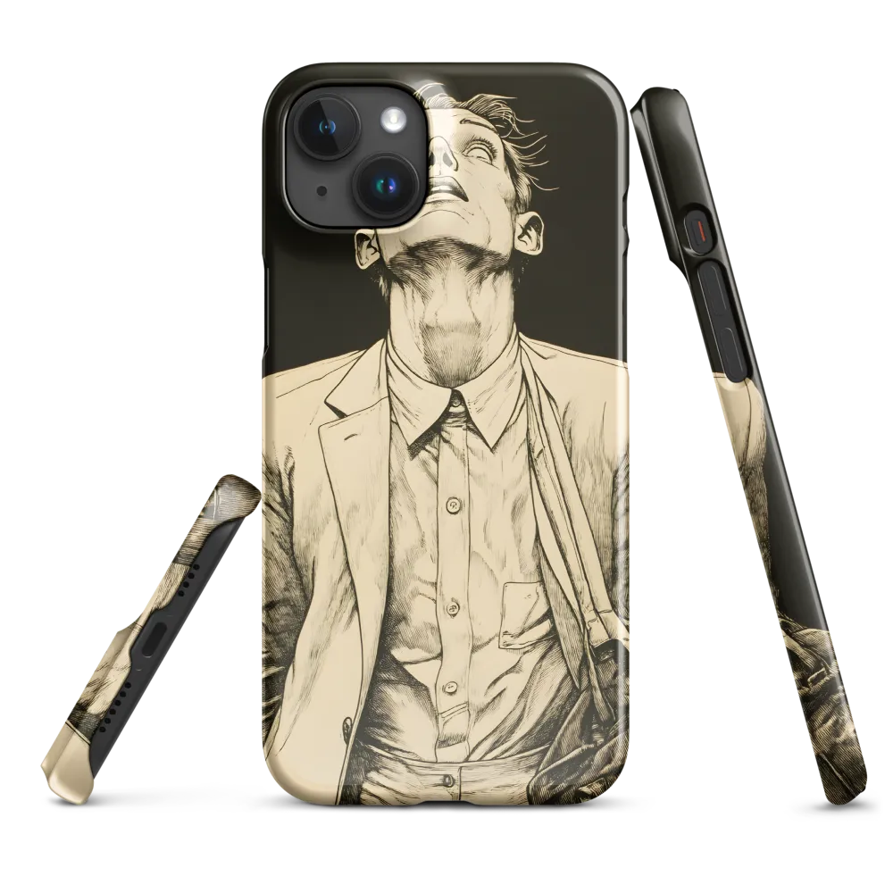 Desperate Gaze | Phone Case |  15 Plus | Snap Case | Glossy