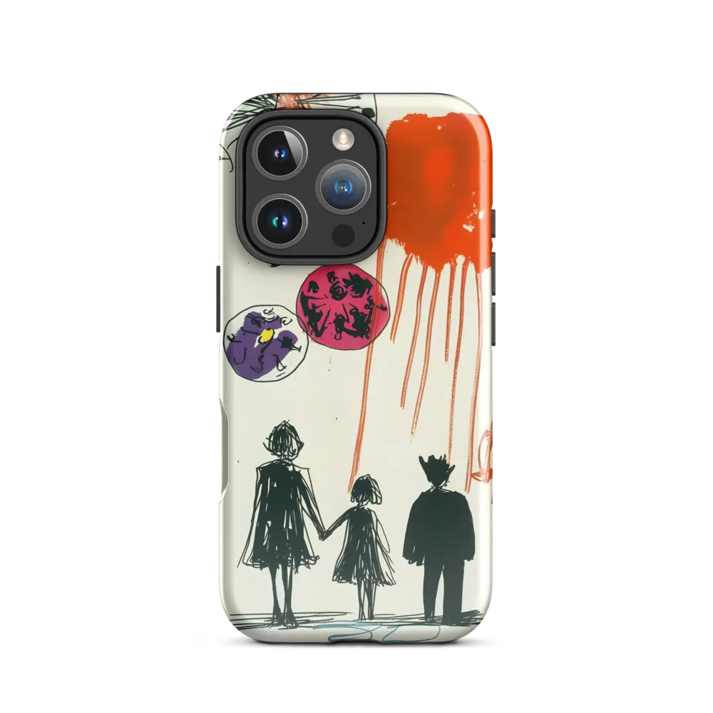 Embrace of Togetherness | Phone Case |  16 Pro | Tough Case | Glossy