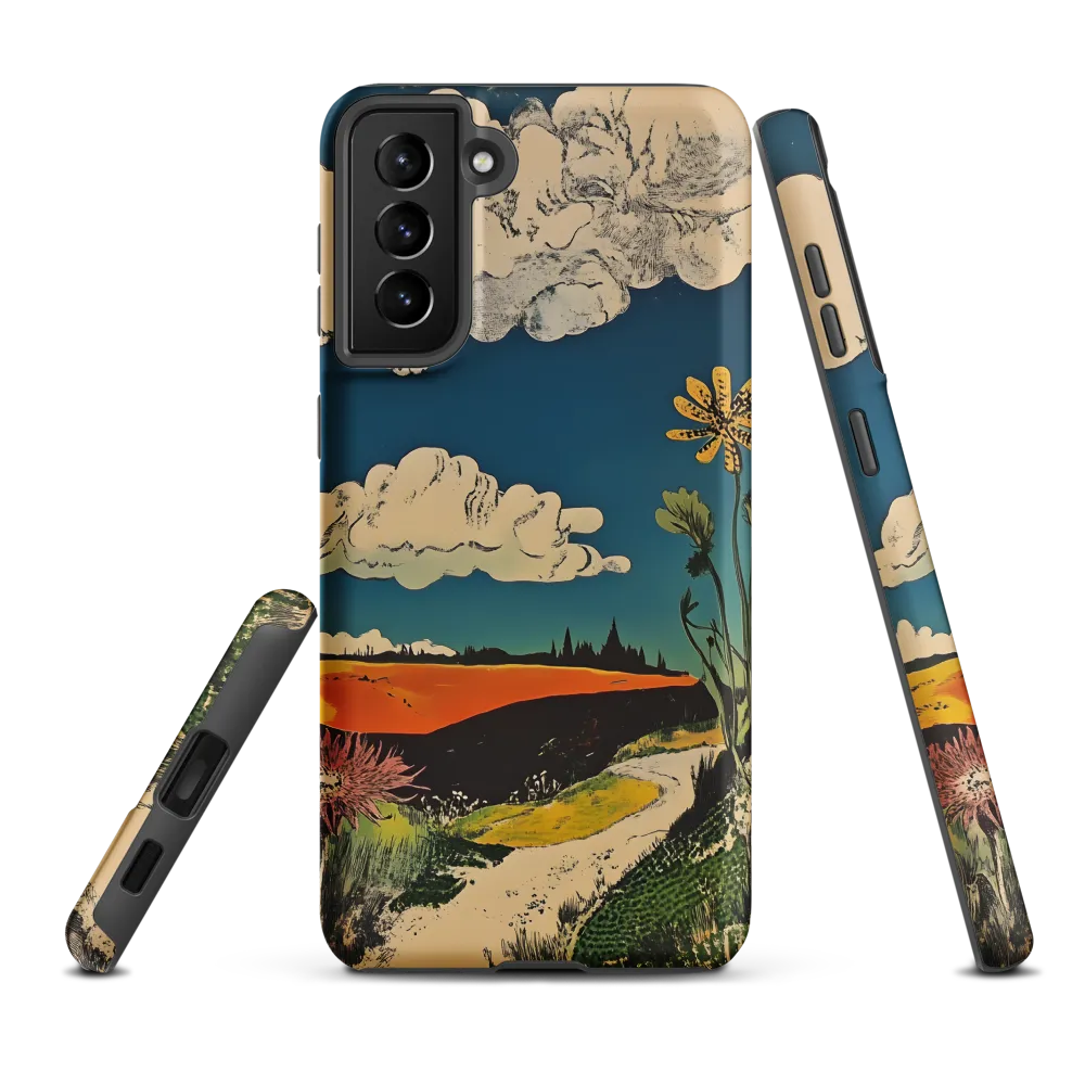 Surreal Blooming Landscape
