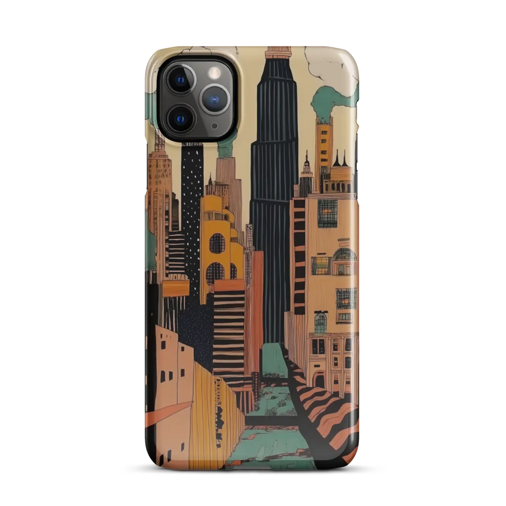 Urban Symphony in Ink | Phone Case |  11 Pro Max | Snap Case | Glossy