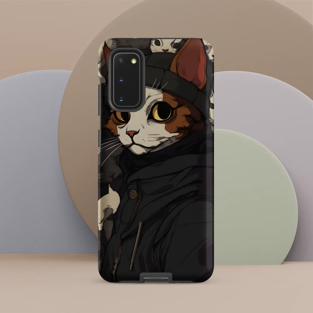 Whimsical Cat Portrait