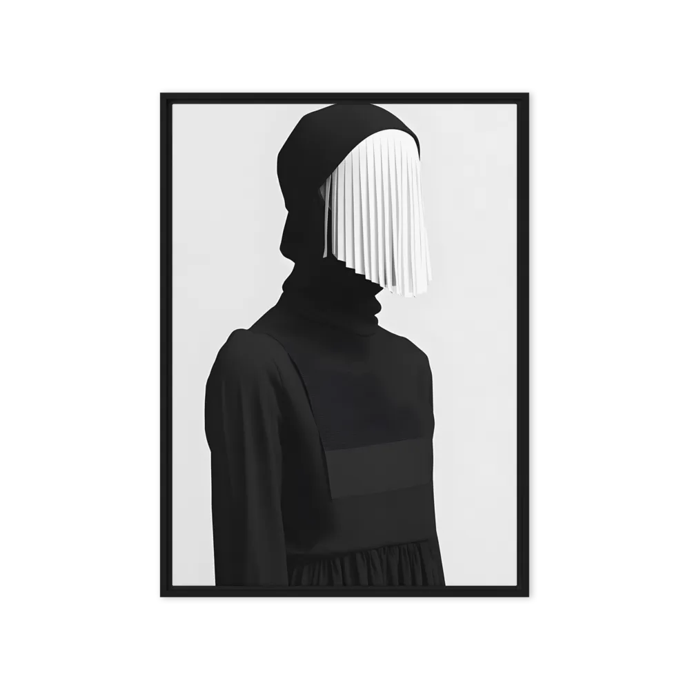 Veil of Mystery | Canvas with Black Frame | 20″×28″