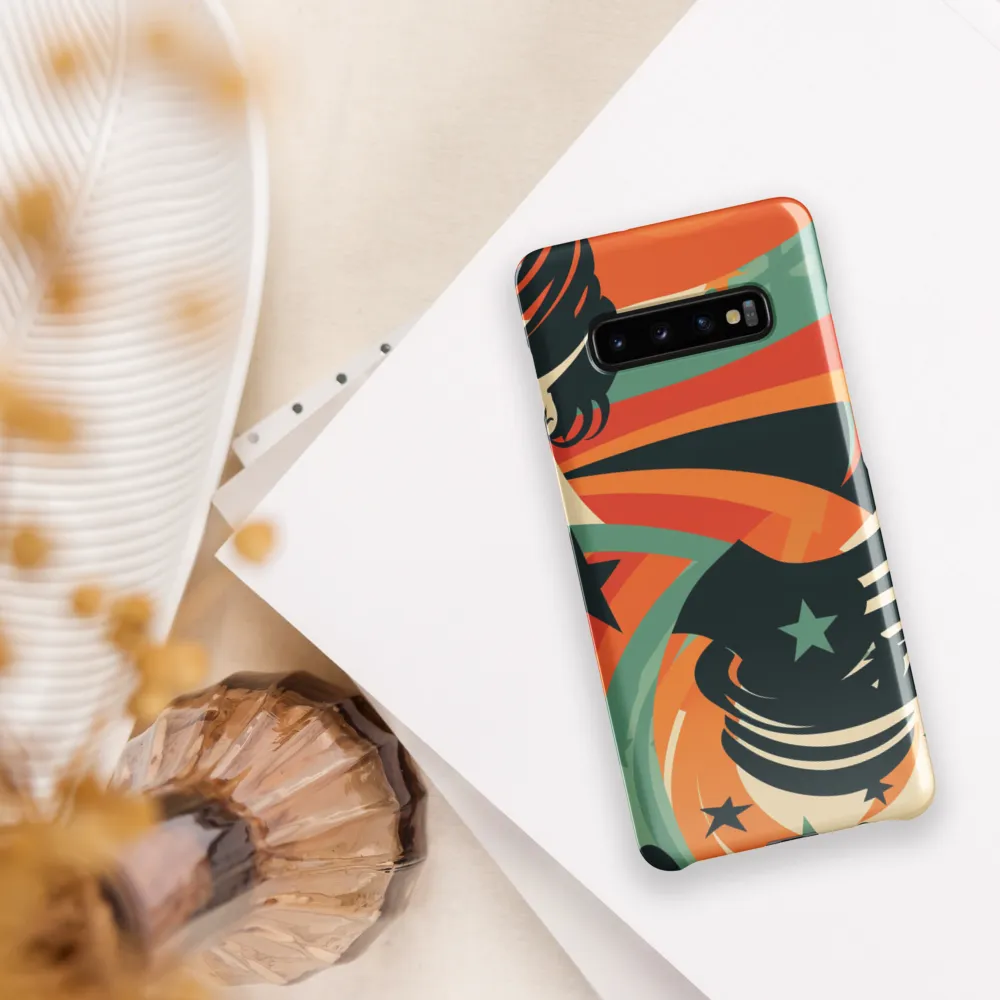 Swirls of Elegance | Phone Case |  S10 Plus | Snap Case | Glossy