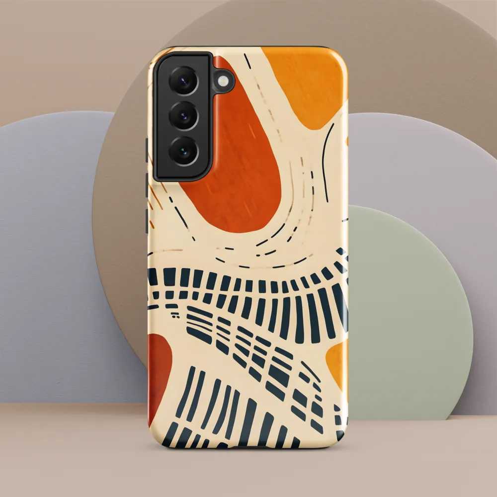 Urban Patterns in Harmony | Phone Case |  S22 Plus | Tough Case | Glossy