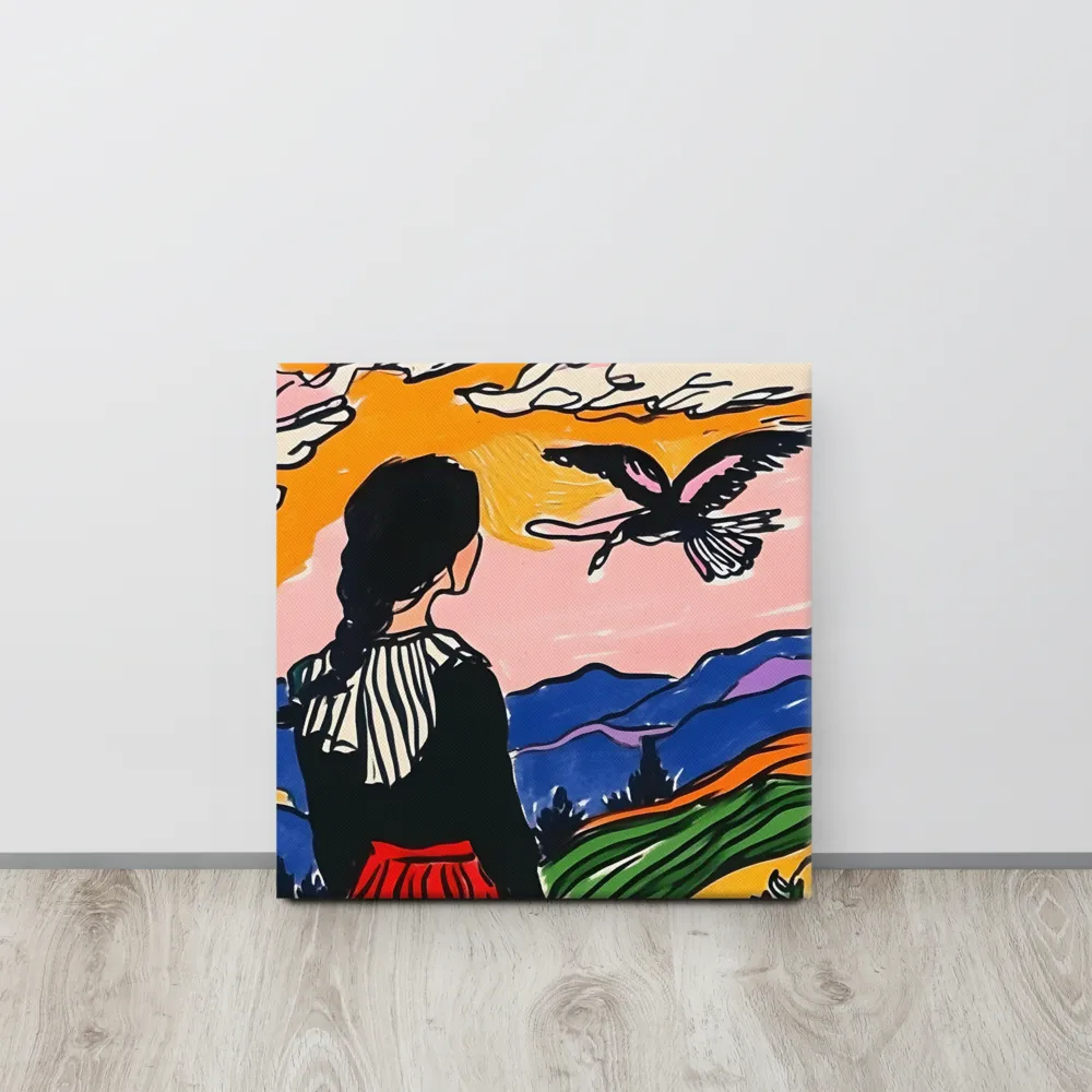 A Journey into Freedom | Canvas | 16″×16″