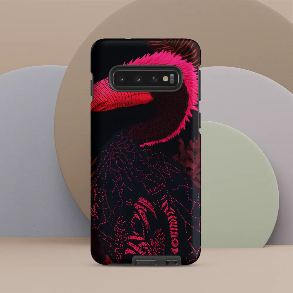 Tropical Echoes: A Modern Avian Portrait