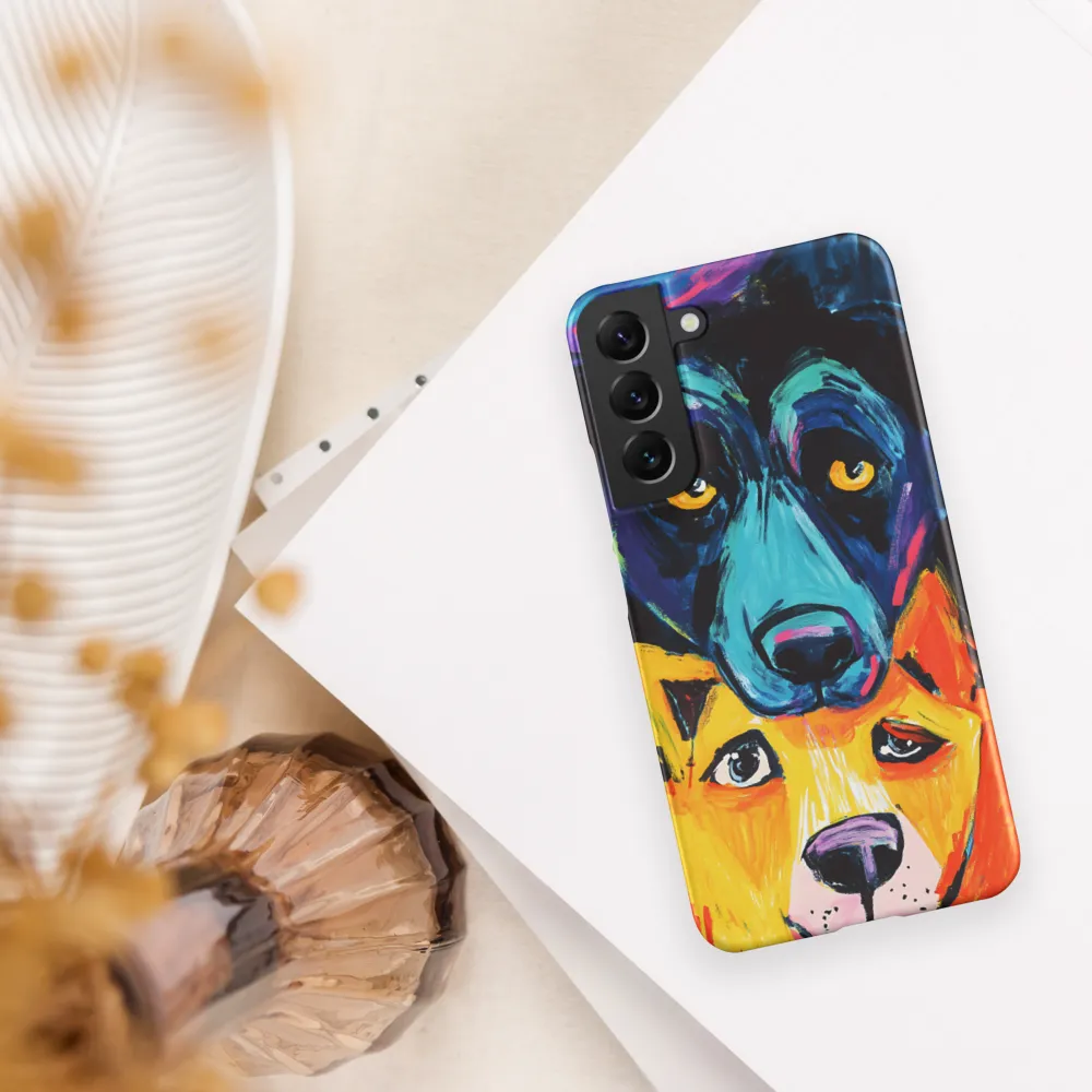 Vibrant Companions: An Expression of Canine Spirit
