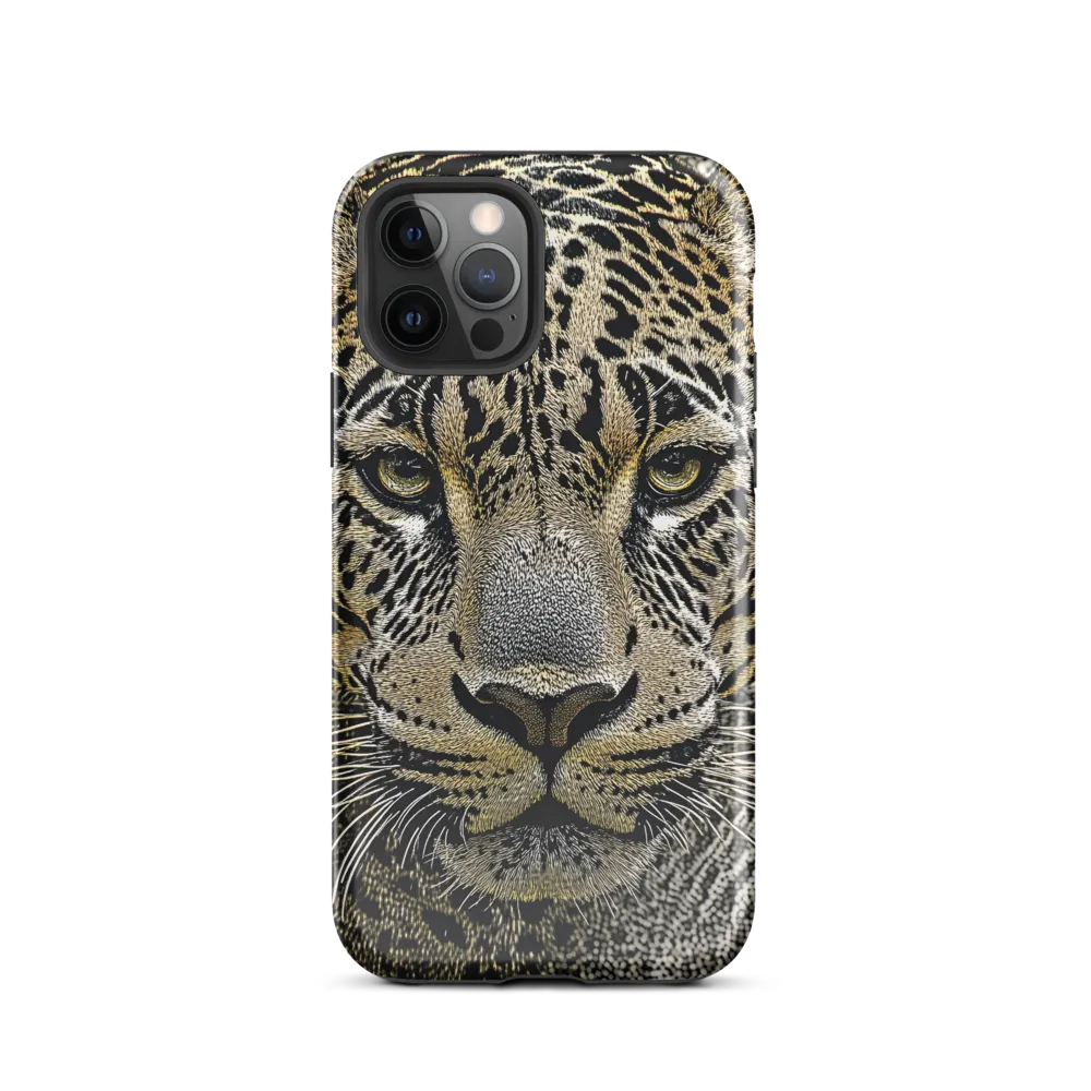 The Majestic Gaze: Portrait of a Leopard