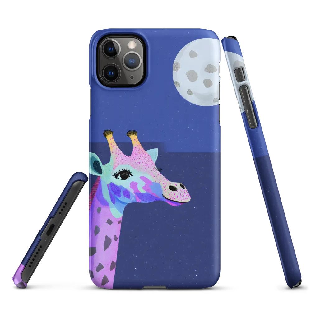 Whimsical Giraffe Under the Stars