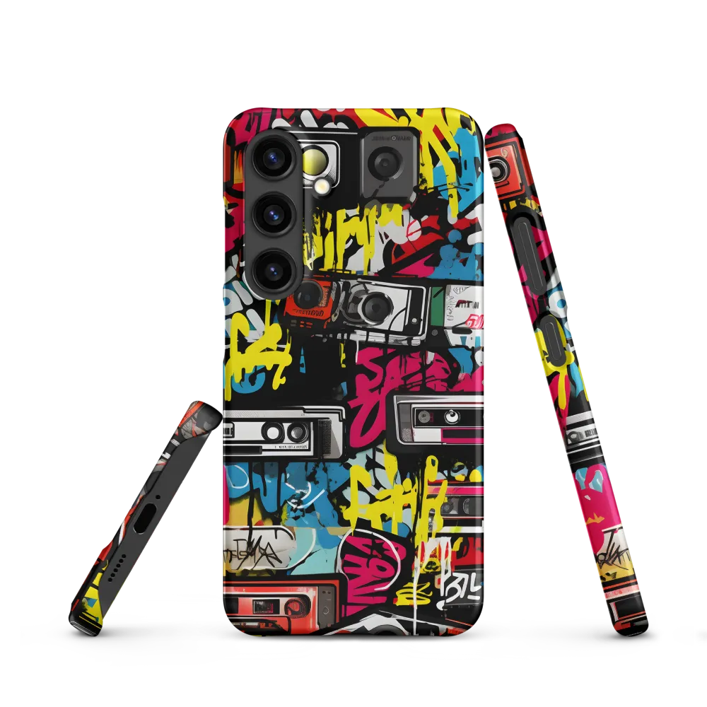 Urban Nostalgia: A Retro Cassette Explosion