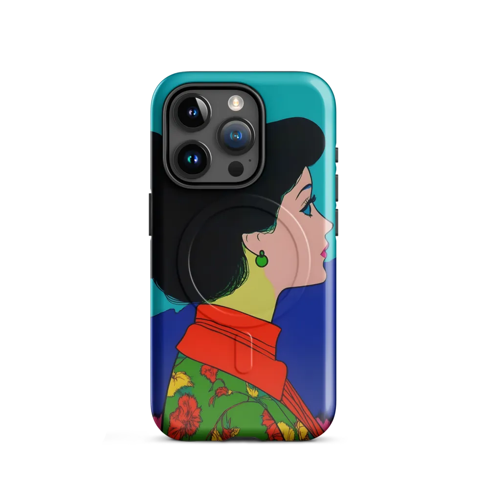 Whispers of Color: A Pop Art Portrait