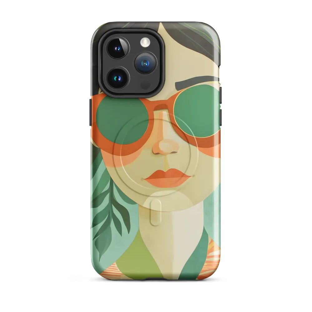 Bold Serenity: A Modern Portrait