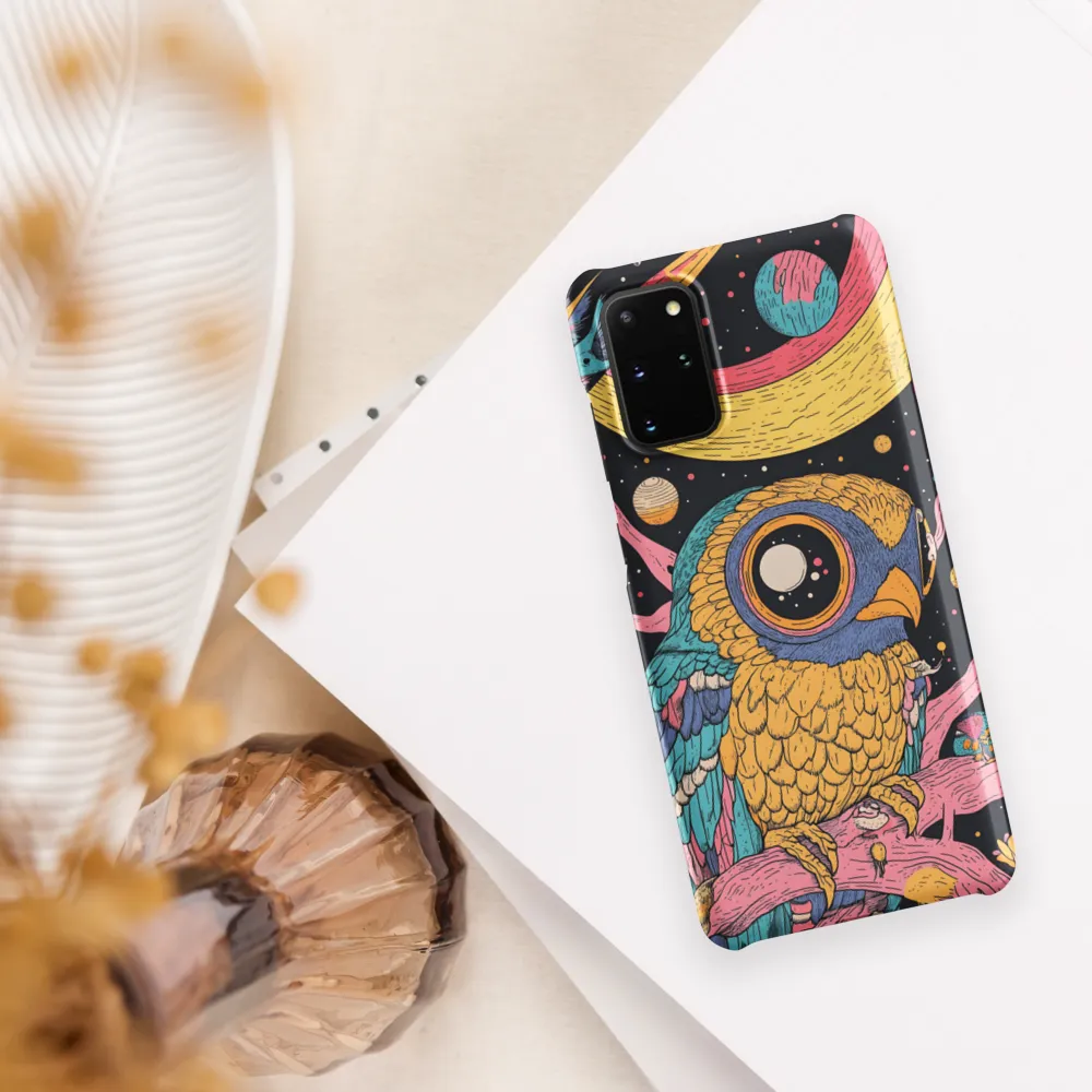 Whimsical Cosmic Owl