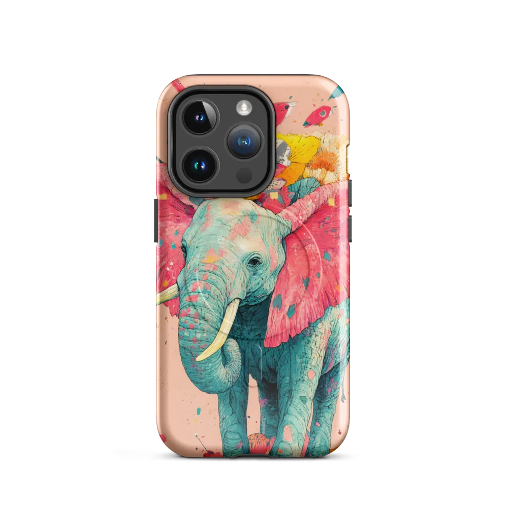 Whimsical Elegance: The Floral Elephant