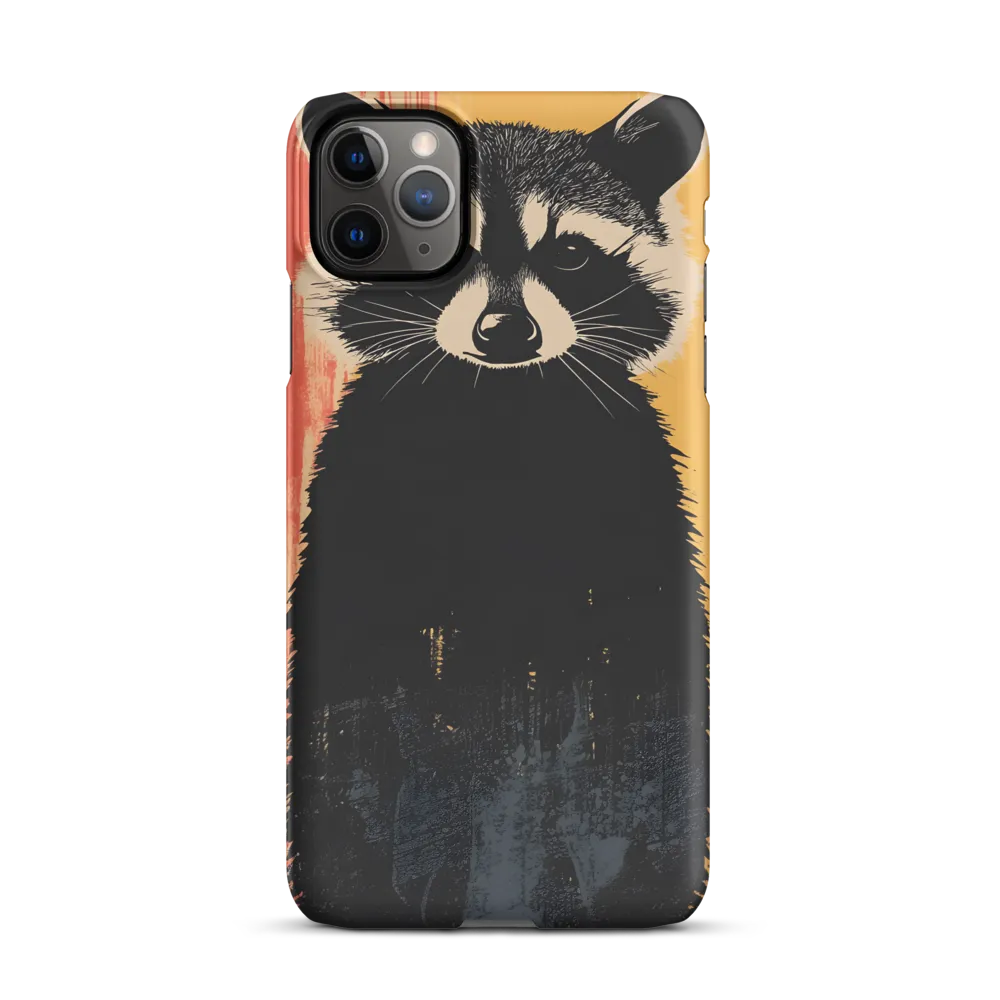 Whimsical Raccoon Portrait