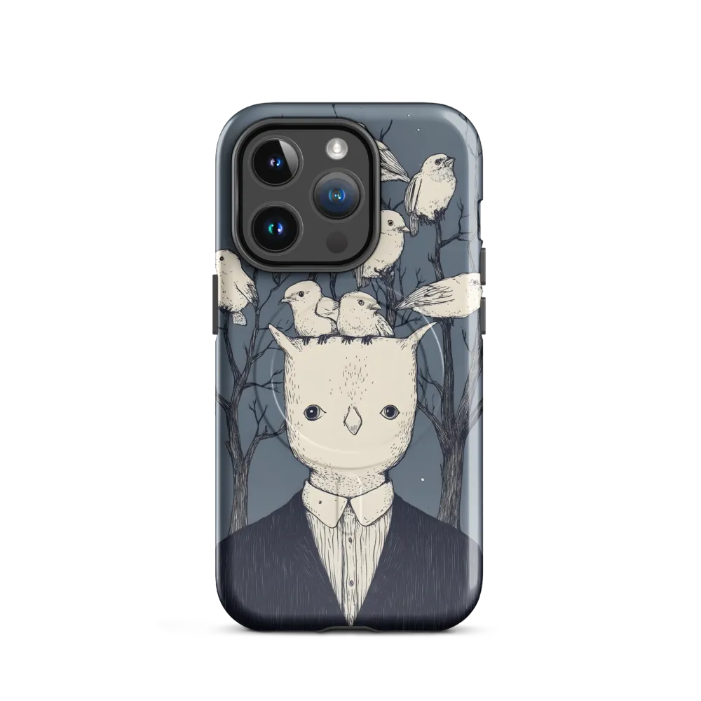 Whispers of the Avian Mind | Phone Case |  14 Pro | MagSafe® Tough Case | Glossy