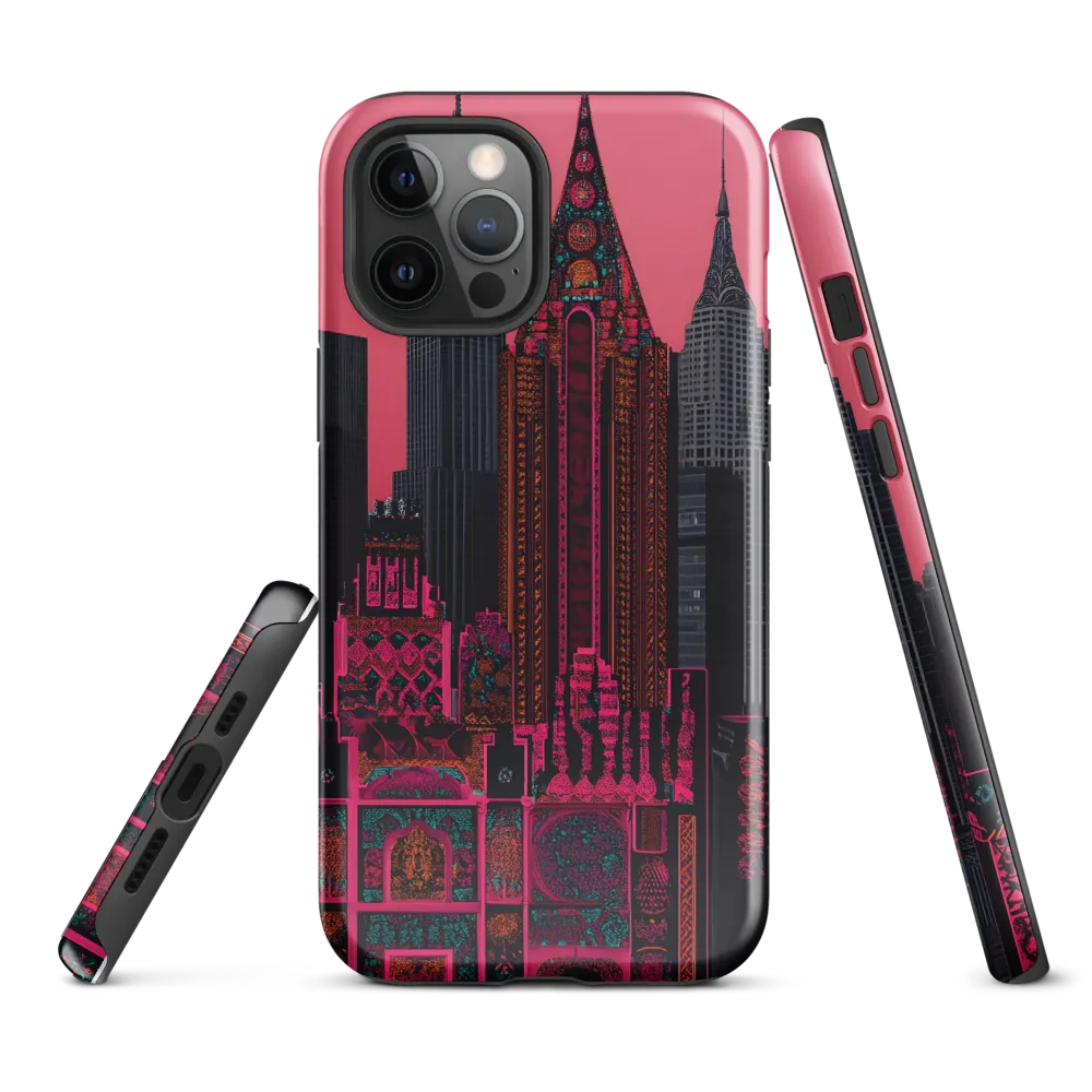 Urban Vibrance: A Digital Exploration of Skyscrapers
